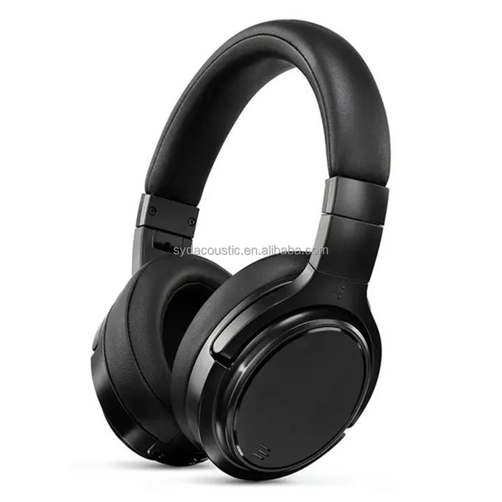 Manufacturer custom studio blue tooth wireless bt anc headphones max recording professional headset earphone