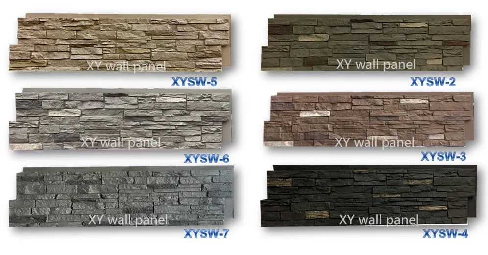 Chinese Good Quality Dry Stack Faux Stone Panels Faux Stone Wall Panels Wholesale Faux Fur Artificial Stone Brick