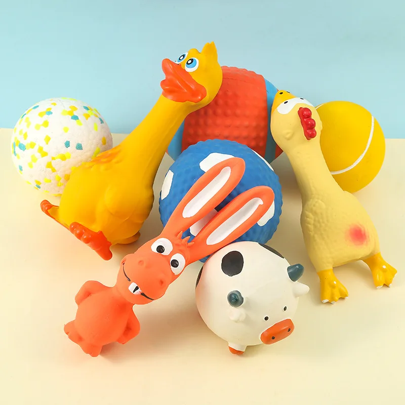 Игрушка-скрип из латекса