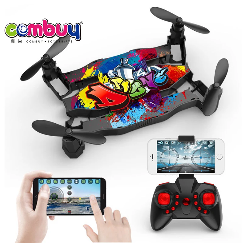 One button deformation graffiti app control drone toys wifi camera remote control aircraft