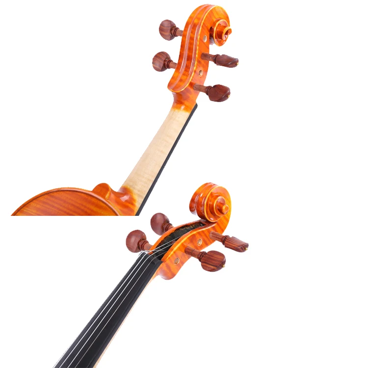 High level European Material flame maple Violin Whole board violin solo violin