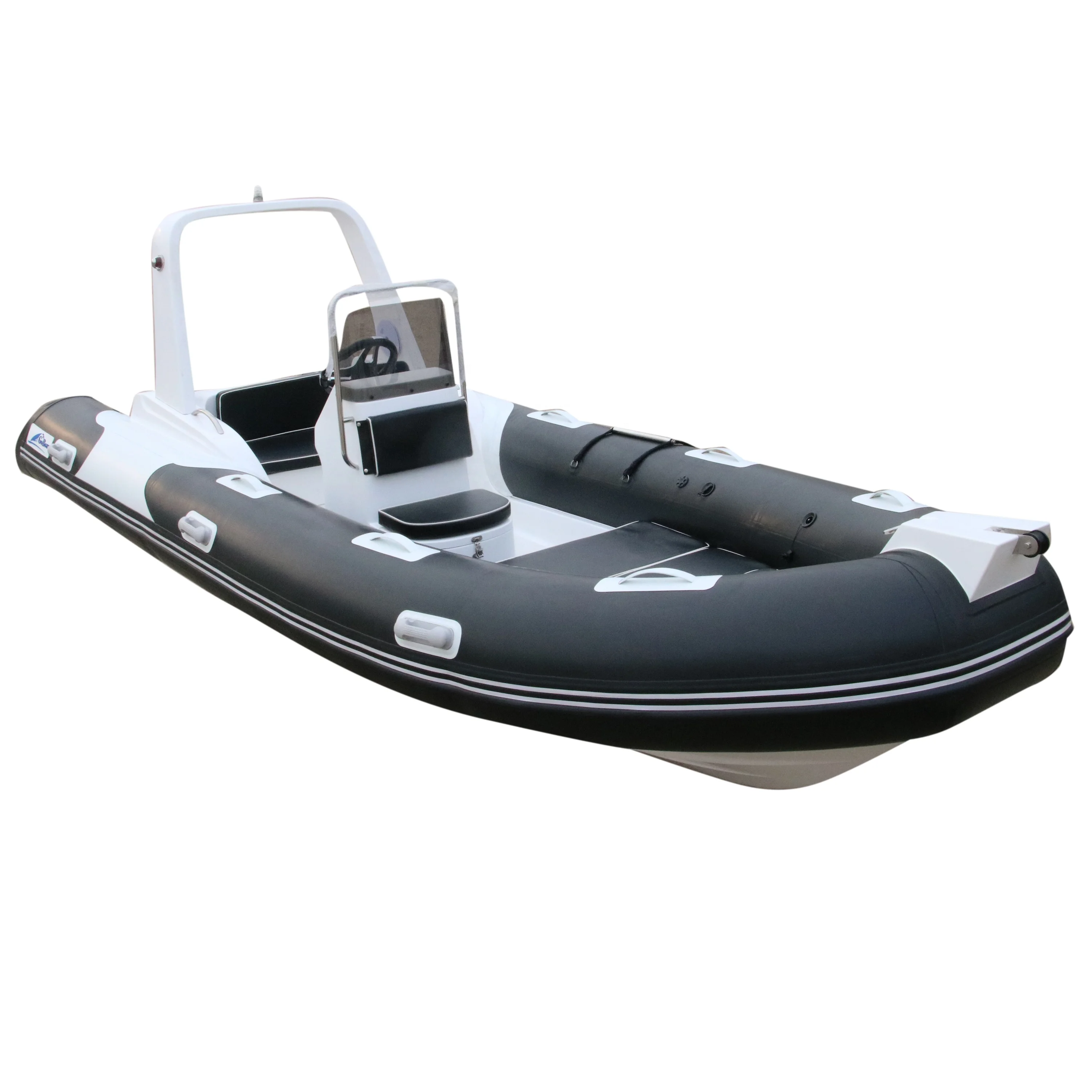 Goboat RIB520 5.2M 17ft Goethe (CE)Rib520 Inflatable Hull Inflatable Boat Fiberglass Fishing Inflatable Boat For Sale RIB520