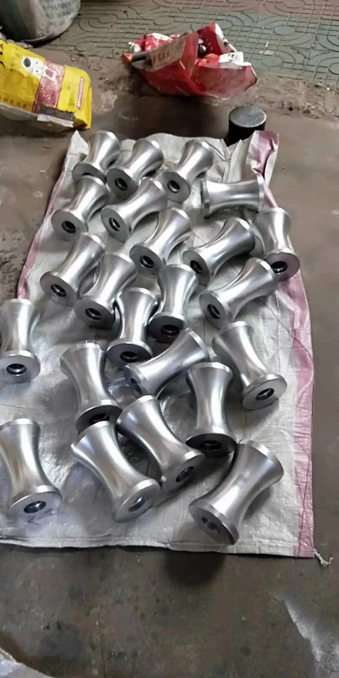 Cable Pulling Tool Aluminium Nylon Steel Wheel Ground Heavy Duty Cable Roller