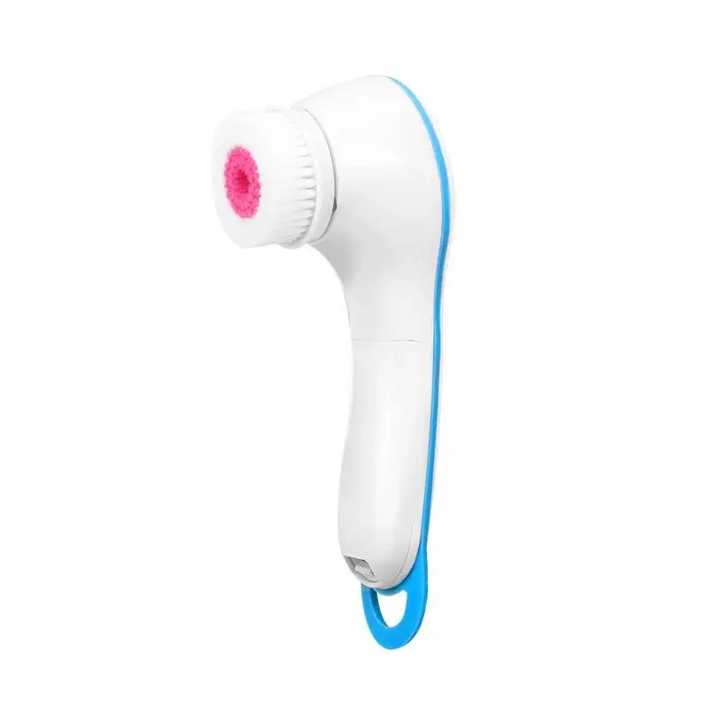 GESS Electric Ultrasonic Deep Wash Facial Cleaning Massage Face Cleansing Spa Rotating Spin Brush Gentle Exfoliation Scrubbing