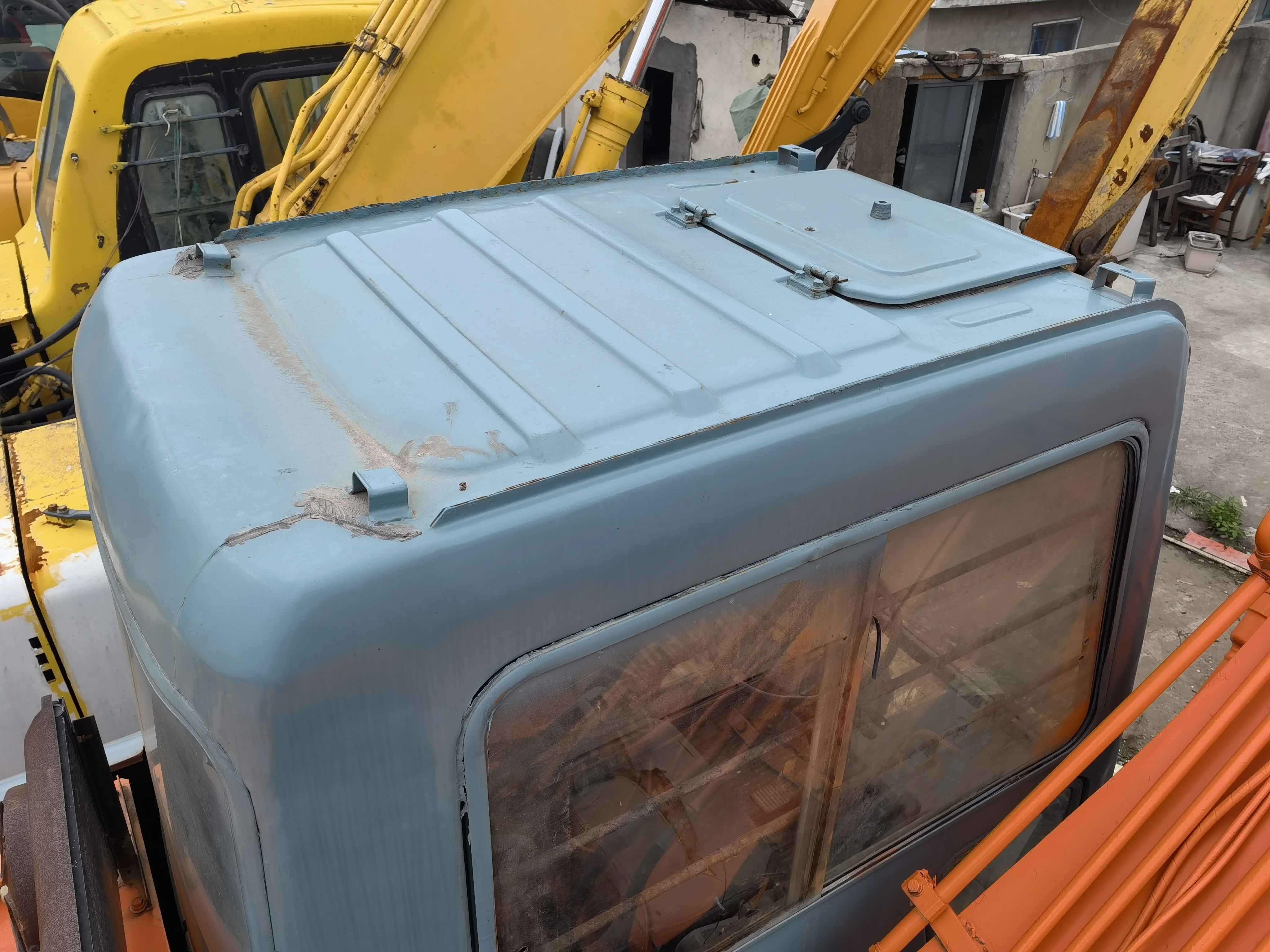 high quality 10 ton rubber used hitachi ex100 wheel excavator ex 100 wheel type ex100w ex120w ex200w