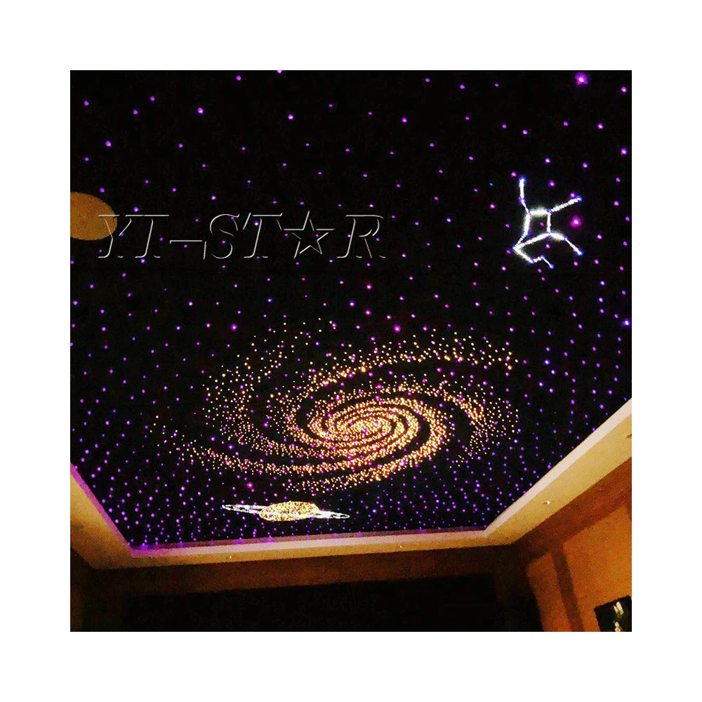 Yi-star fiber optic star ceiling hyderabad  false panel tile film studio soundproof decorative ceiling false acoustic panel