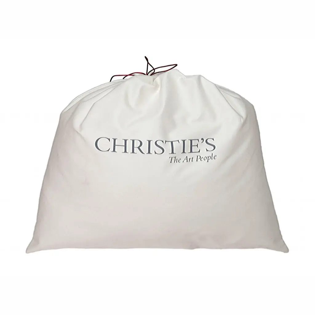 Небольшой хлопковый рюкзак с откидной крышкой принтом логотипа на заказ Органическая сумка шнурке для сумочки кошелька