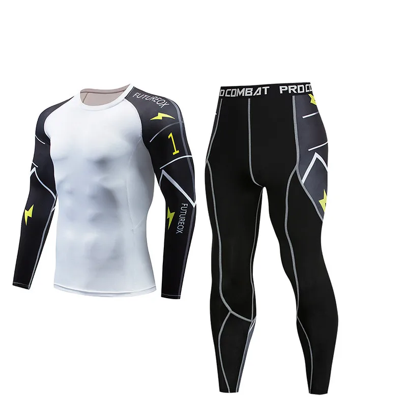 custom print colorful trousers short pant cycling jersey long sleeves t-shirt zip coat four piece suit bike  gym fitness sets