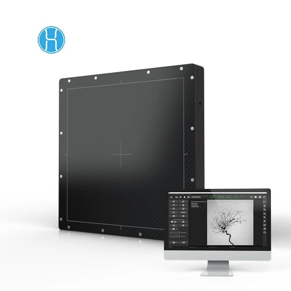 custom designed Wired DR Digital X-Ray fluoroscopy Flat Panel Detector for Digital imaging of medical C-arm