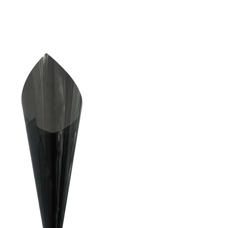 6% VLT Black Color Privacy Tint Glass Cling Coverings UV Reflective Sun Blocking Heat Control Nano Ceramic Window Tint Film