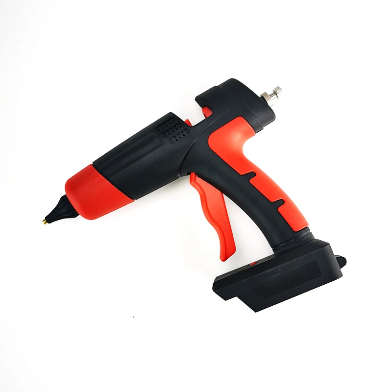 21v Lithium Battery Cordless Rechargeable Hot melting Glue Gun use 11mm stick Hot Melt Glue Gun Match makita battery Interface