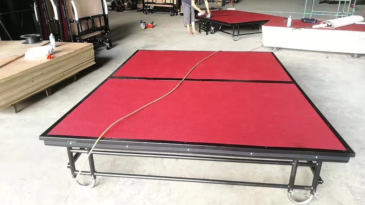 Modern Folding Mobile Screen Stage for Sales