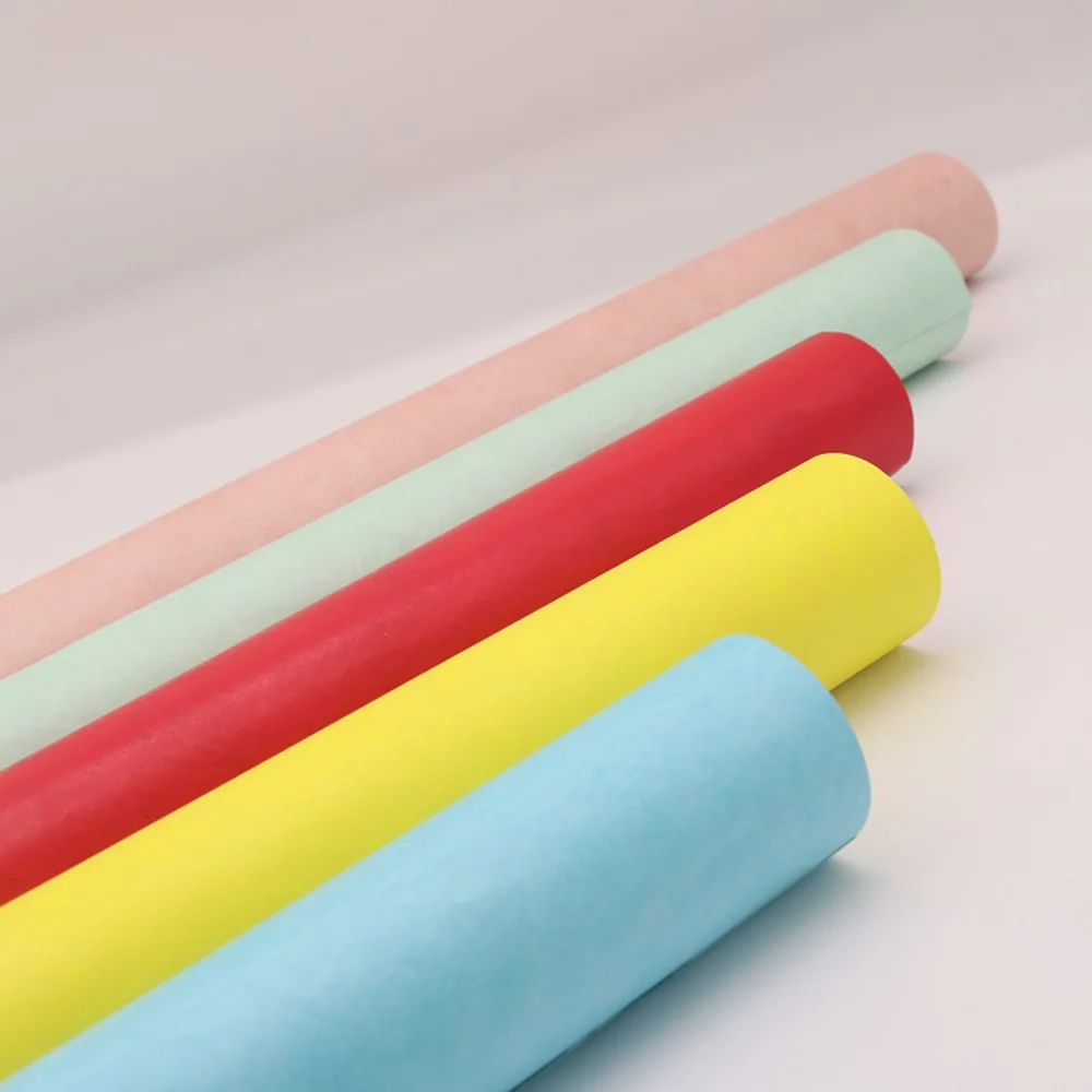 Stock 1443R Tyvek for Shopping Bag Coating Fabric Nonwoven 100% Polyester DYED Mengxian Eco-friendly Reusable Silver with Sliver