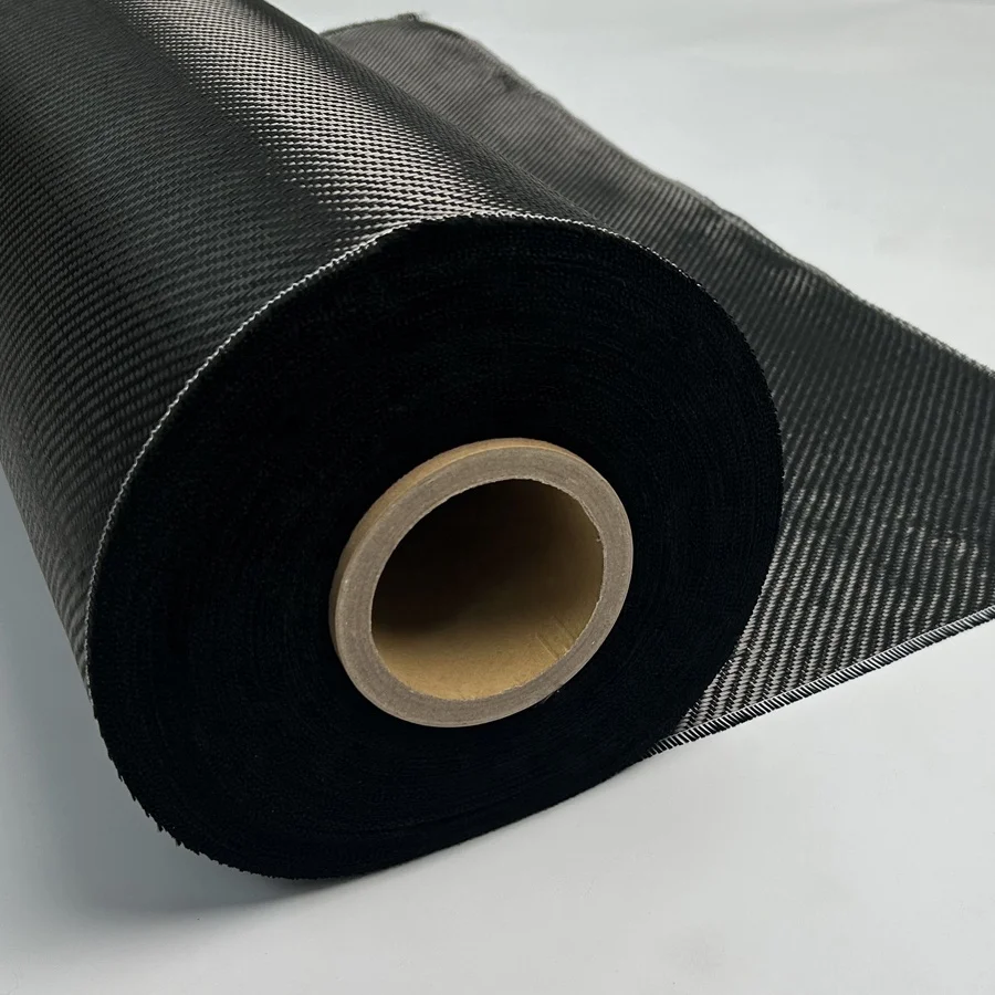 High strength 3K 200gsm 2/2 twill carbon fiber fabric for insoles