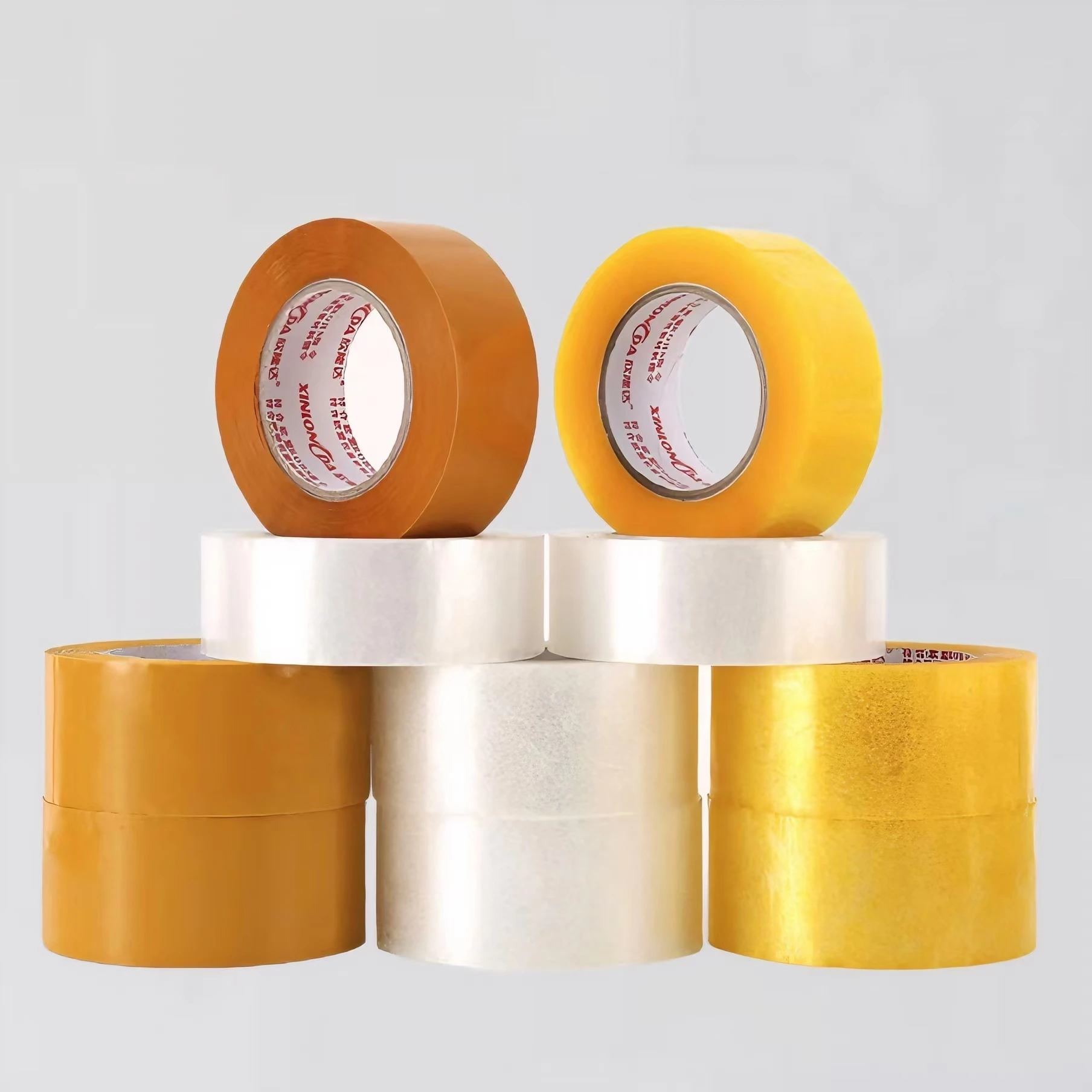 Factory Manufacturing High Quality BOPP Packing Transparent Clear self Adhesive Tape Jumbo Roll For Carton Sealing