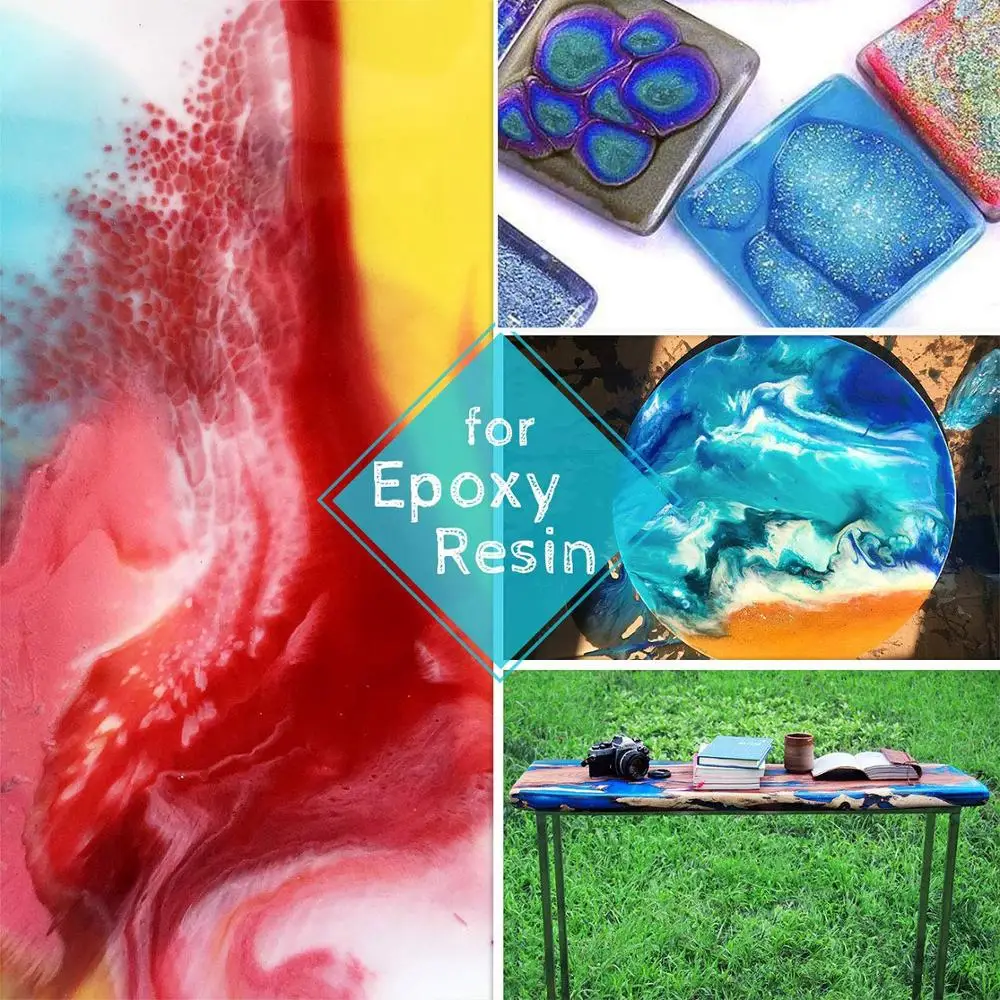 Jingxin 24 Colors 20g  Mica Powder Jars for DIY Soap Making Epoxy and Resin