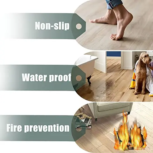 4mm 5mm 6mm 8mm Luxury Waterproof Vinyl Plank spc laminate flooring