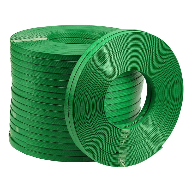 Low Price Embalaje Correas Zuncho Polipropileno Strapping Band  Green PP Strapping Roll Zuncho