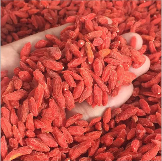 2022 New Arrival Chinese Wolfberry Dried Ningxia Red Goji Berry Fruit for Herbal Tea