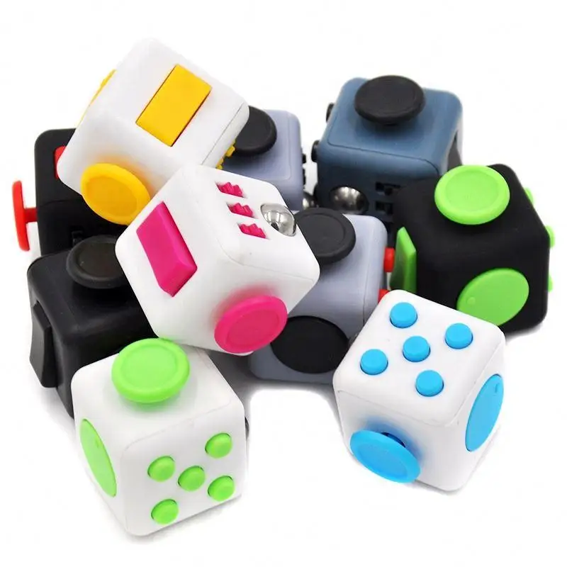 wholesale Fidget cube Toys Dice Relieves Anxiety Stress Fidget Cube for Children and Adults
