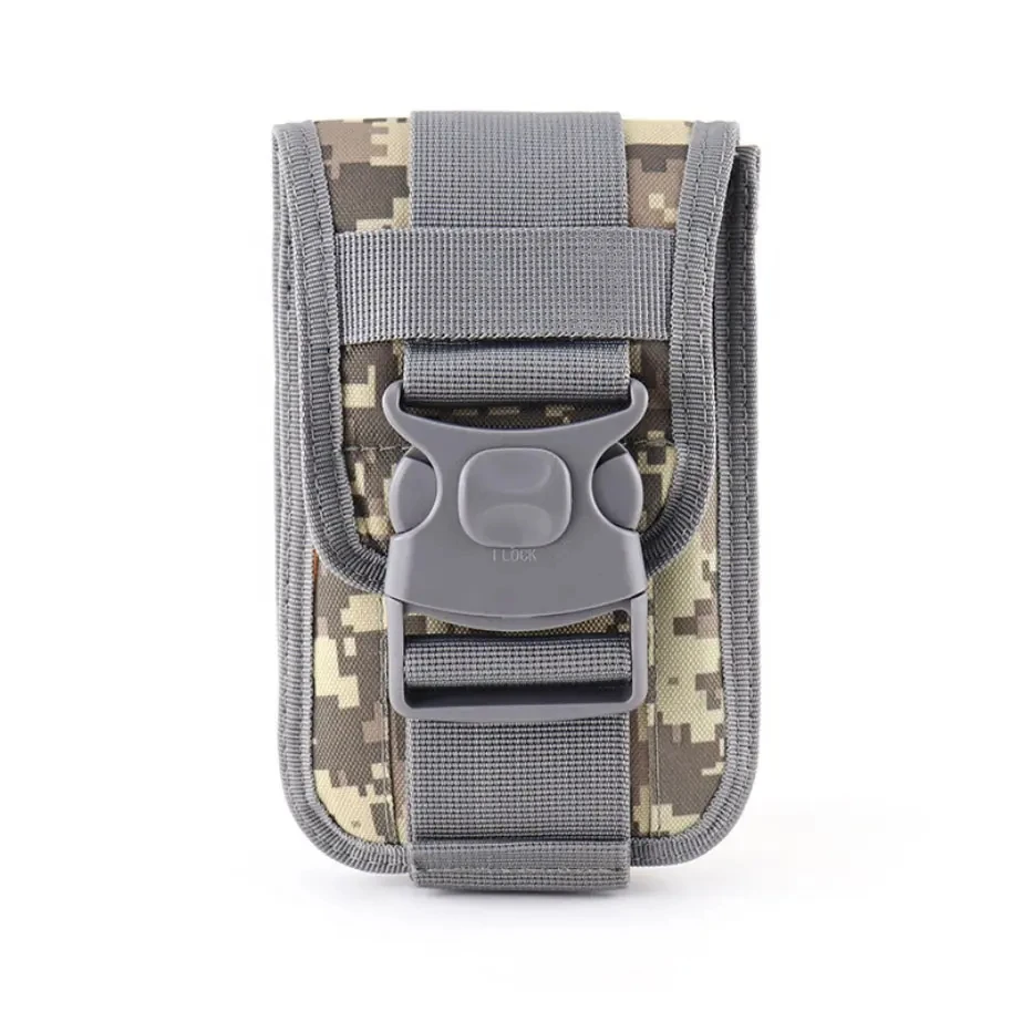 Outdoor Camouflage Bag Mobile Phone Holder Waist Belt Sports Hunting Pouch Multifunctional Tactical Wallet Pouch Phone Card Case