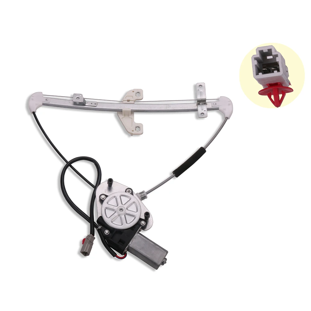 CZZ Power Window Regulator Glass Lifter W/ Motor For Honda 7th Civic Sedan 2005-01, FRRIO(K10) 2003-01 RL 72750-S5D-A05