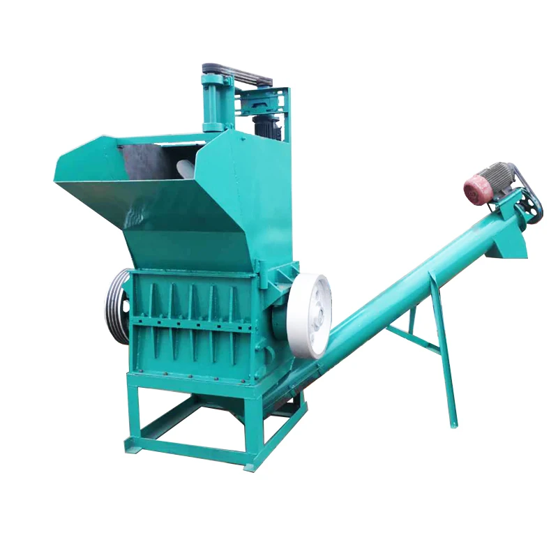 Industrial scrap steel wood metal single shaft shredding machine household waste multifunctional plastic crushing equipment