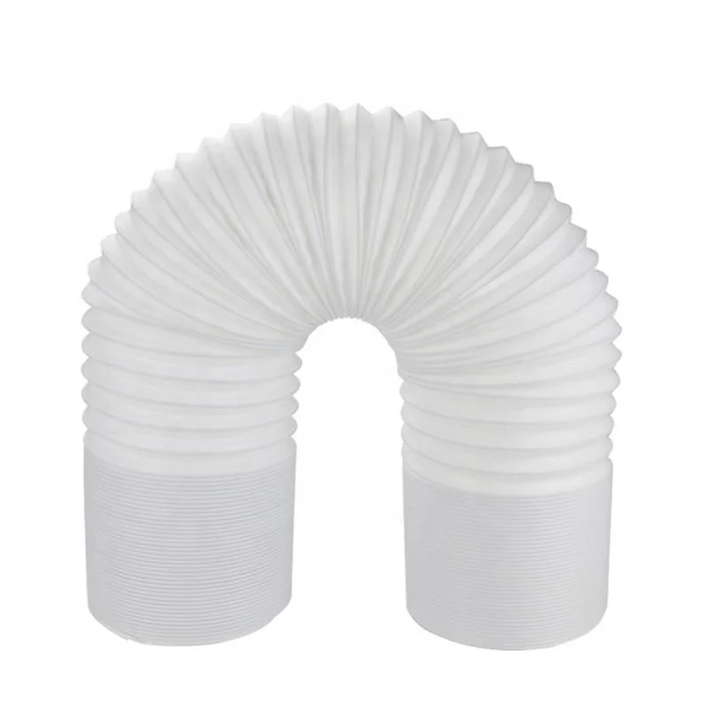 5.1/5.9 Inch diameter hose adjustable length to 3m Flexible AC exhaust tube vent  Universal hose pipes for air conditioner parts