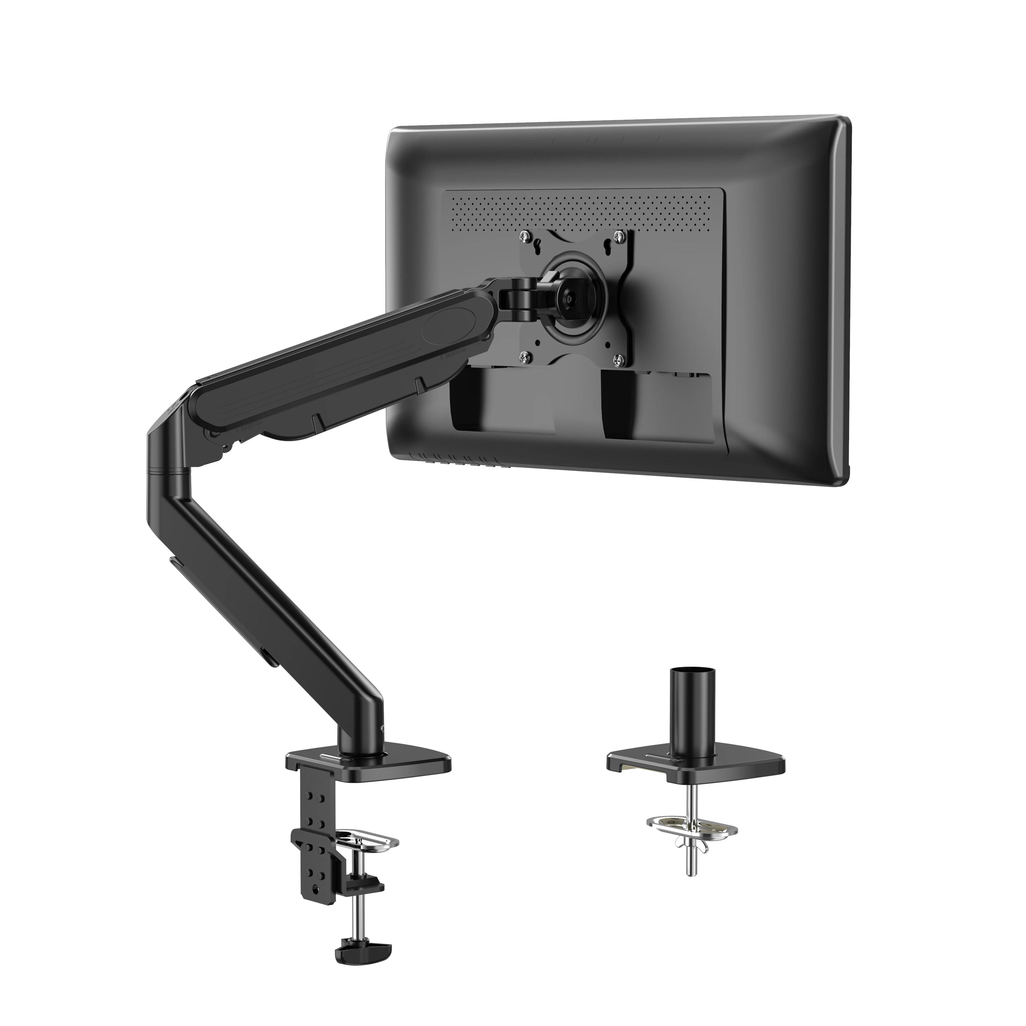 Регулируемый газовый пружинный монитор настольная подставка для большинства плоских изогнутых мониторов