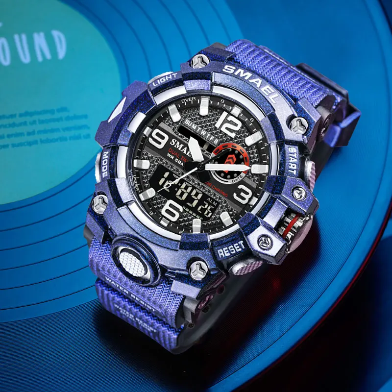 SMAEL multifunctional colorful 8035 Sport watch  digital jam tangan for present