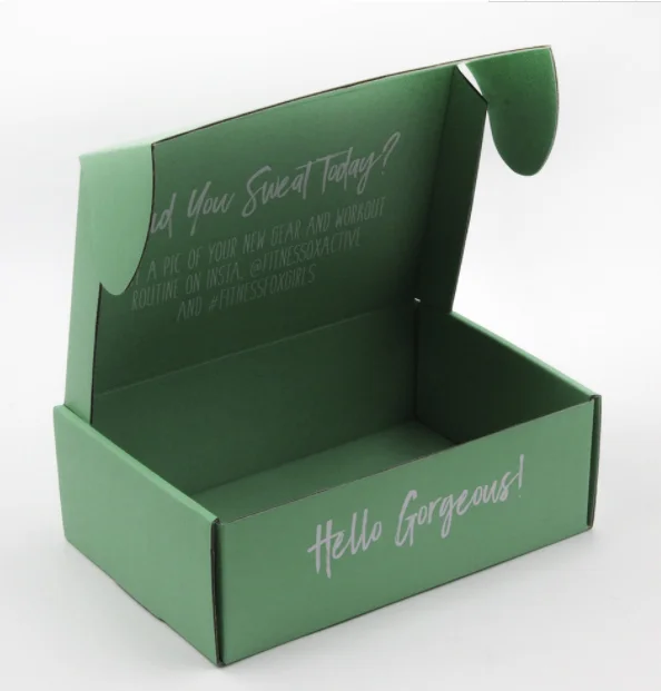 Professional box suppliers   foldadble tuck top corrugated bulk mailing boxes   with logo printing