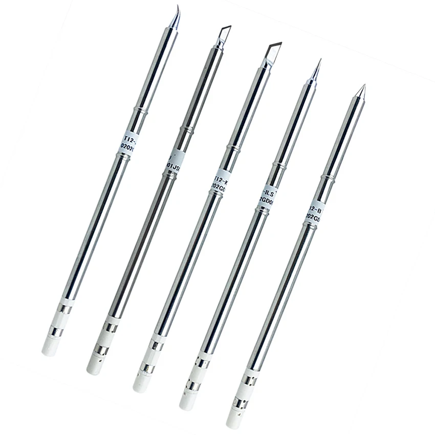 T12 Soldering Tips for Soldering Station Lead-Free Solder Iron Bit T12-B/I/K