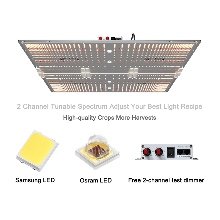 Lm301h Lm301b samsung full spectrum Led grow light uv ir led light board  for indoor planting 240W 480W 600W
