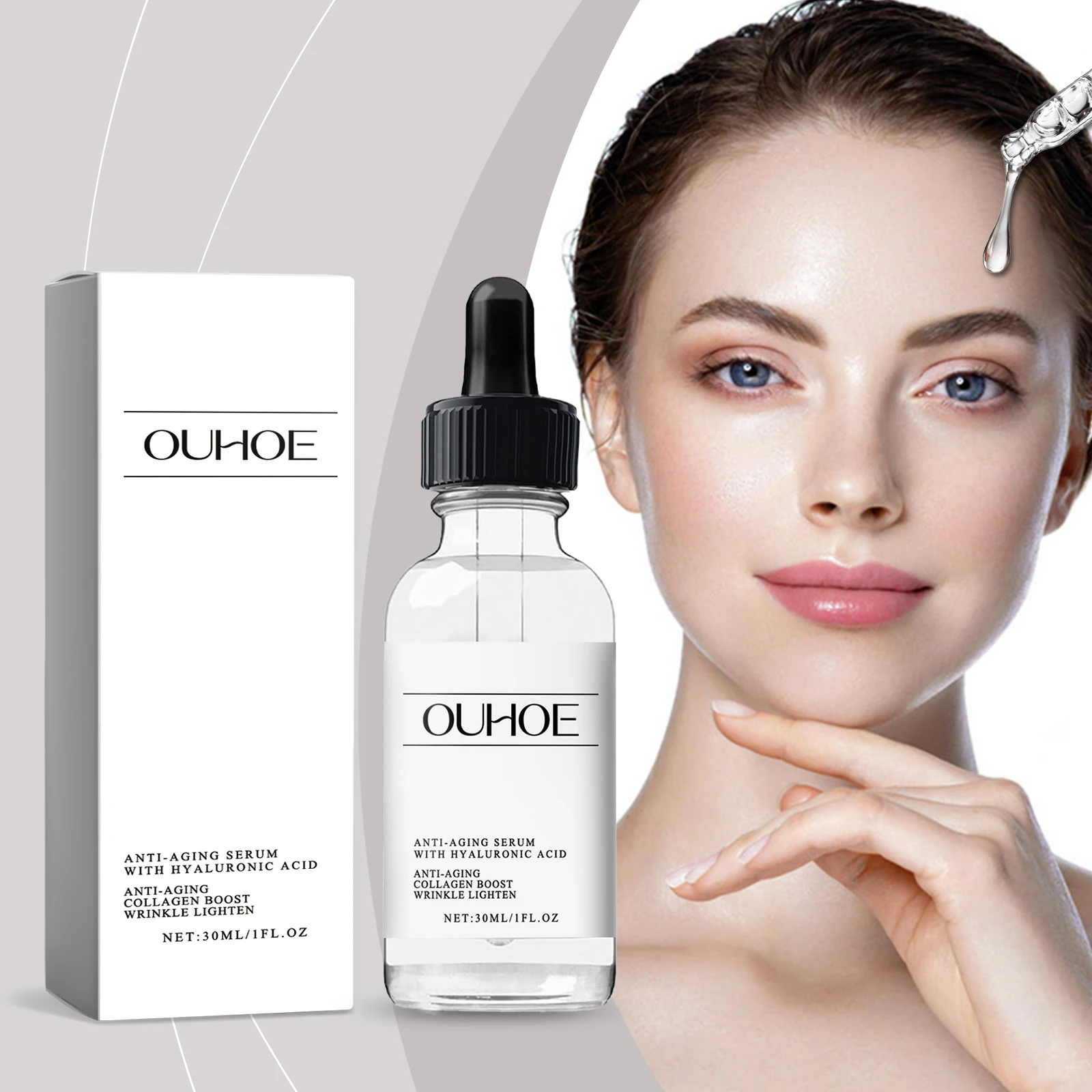 Polypeptide Facial Essence Skin Care Anti-Aging Collagen Vegetarian Cosmetics Facial Serum