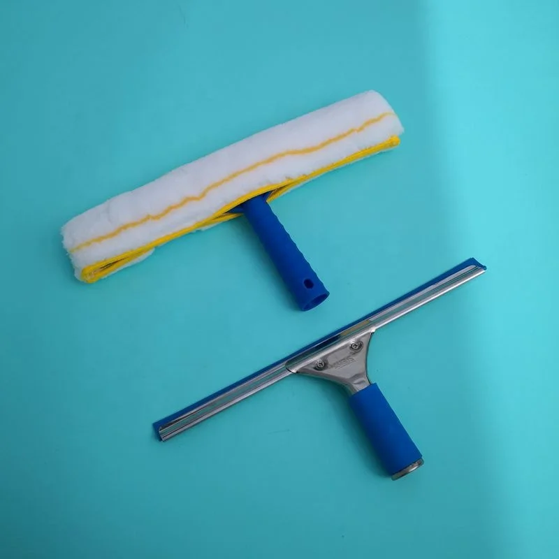 14 inches 35cm squeegee and microfiber window scrubber building glass cleaning windows cleaning tools