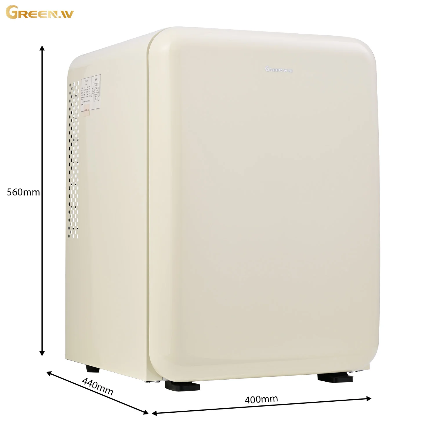 Mini Bar Hotel Bedroom Refrigerator Retro Mini Refrigerator