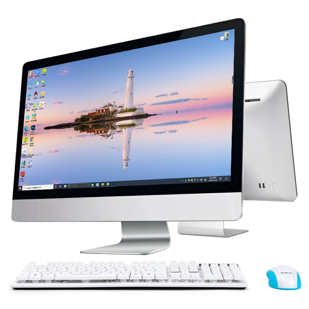 Discount!wholesale computer factory OEM 23.6 inch i5 3320 4G ram 128G desktop pc touch screen all in one computer pc housing