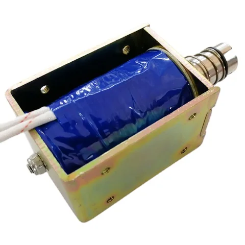 10 Вт Dc 6 в 12 В 24 в ход 25 мм нажимной соленоид для мини-рамы