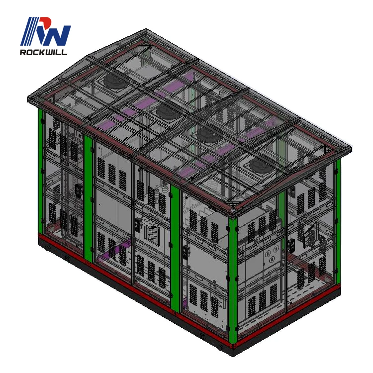 Outdoor EU Type Compact Substation From 3.3Kv Up To 52kV Factory Price