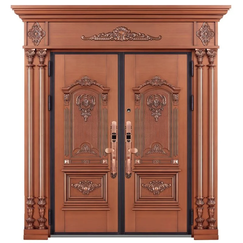 Cheap Silicon Sheet Iron Core Mdf Steel Safety Door Security Armoured Doors