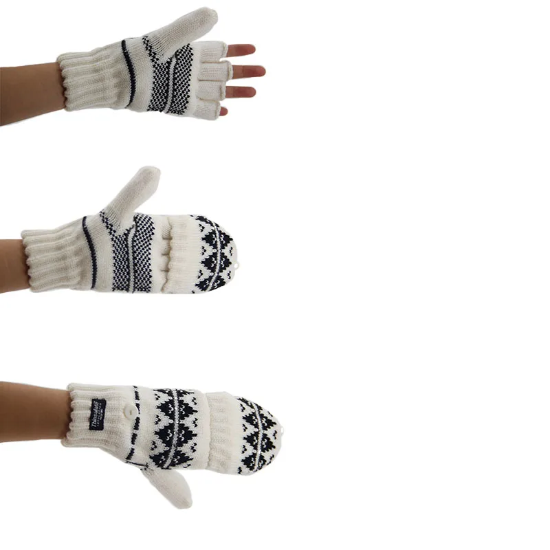 Children Winter gloves popular keep warmer Acrylic knit Mittens gloves