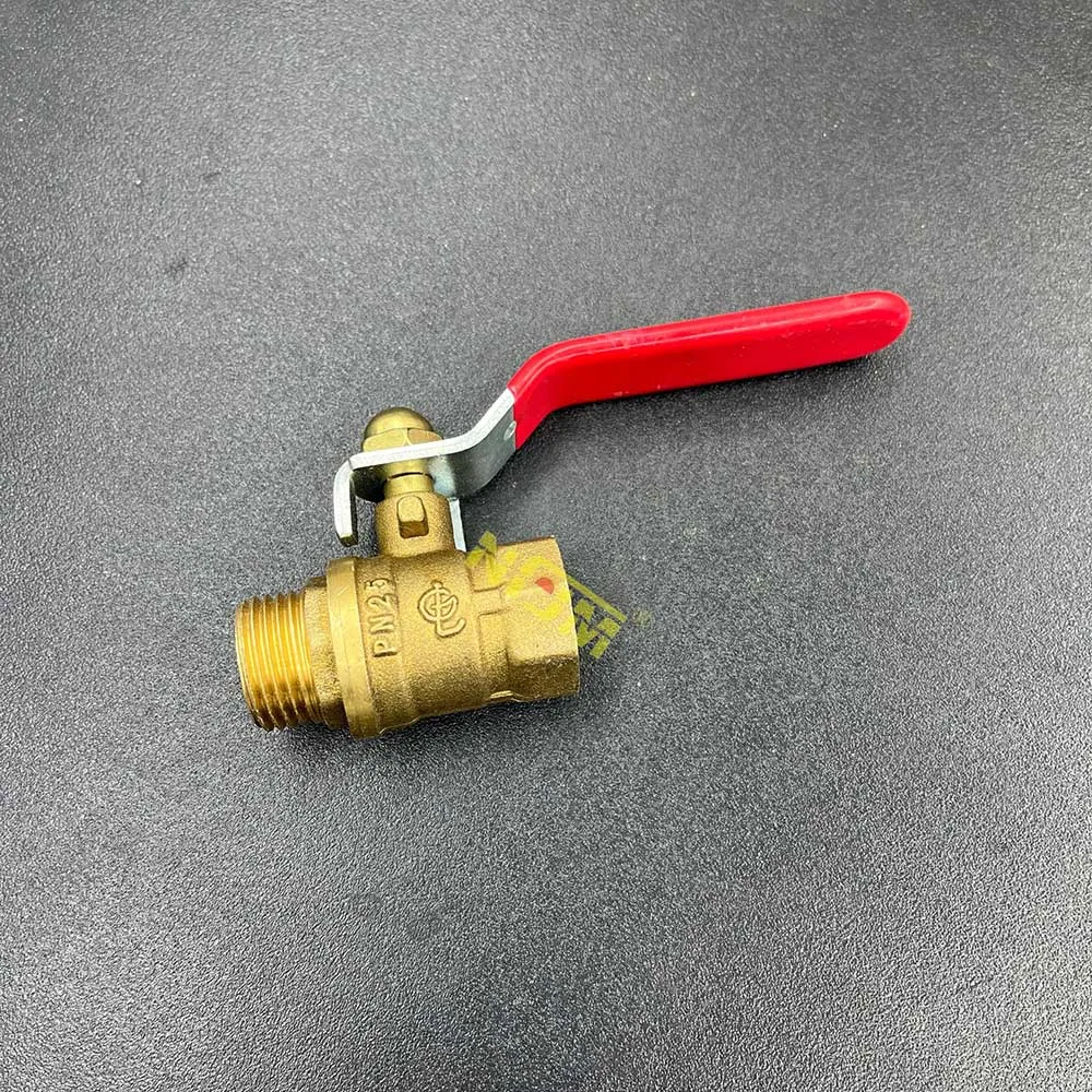 China Factory Supply Attractive Price Brass Male Thread Brass Ball Valve