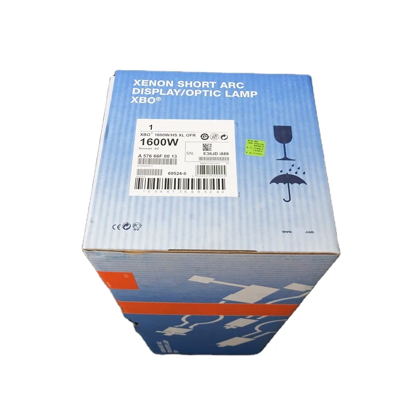 XBO 1600W/HS XL OFR Short Arc Xenon Lamp For Digital Projectors In Cinemas 69524-0
