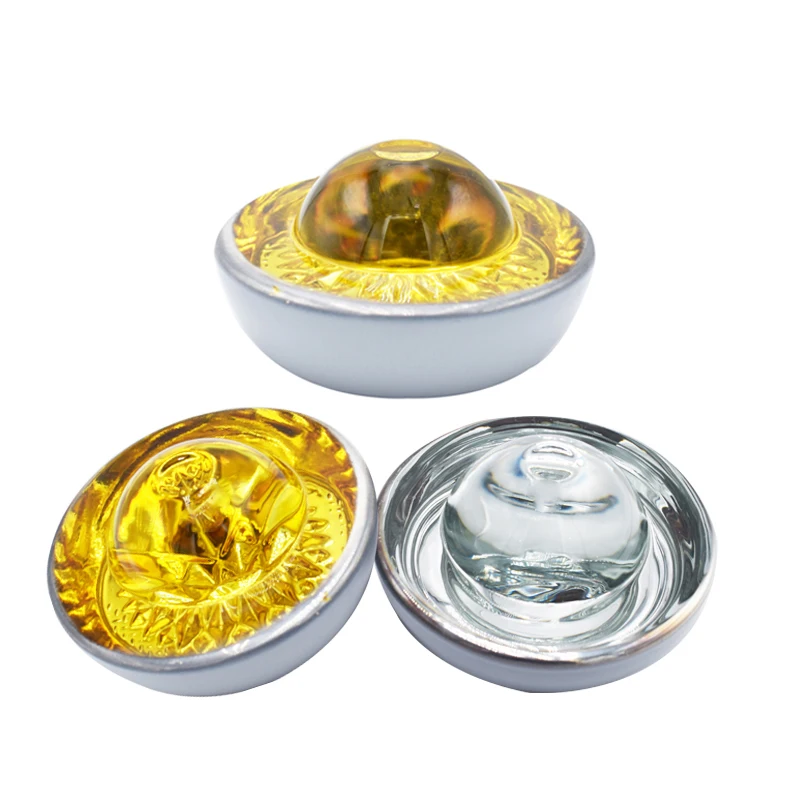 High quality hight brightness pavement raised marker reflective glass road stud