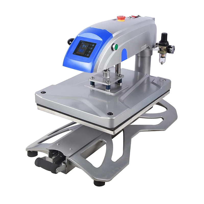 40x50 Автоматический Пневматический термопресс для переноса футболок 16x20