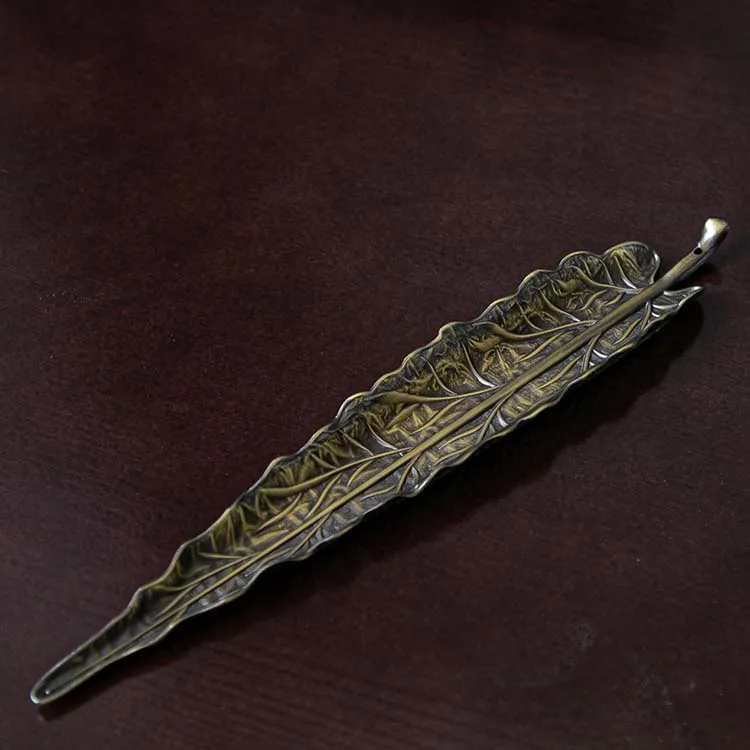 Incense Stick Holder Alloy Leaf Snails Line Incense Metal Crafts Sandalwood Coil Home Decoration