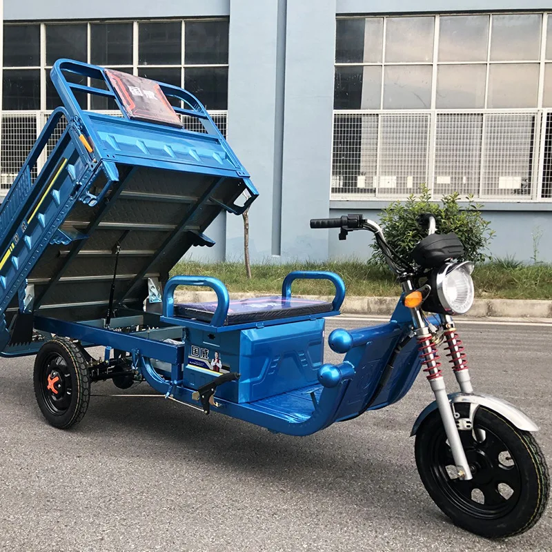 cheap 20A 32A 45A adult heavy duty farm electric cargo tricycle 800w 1000w china for