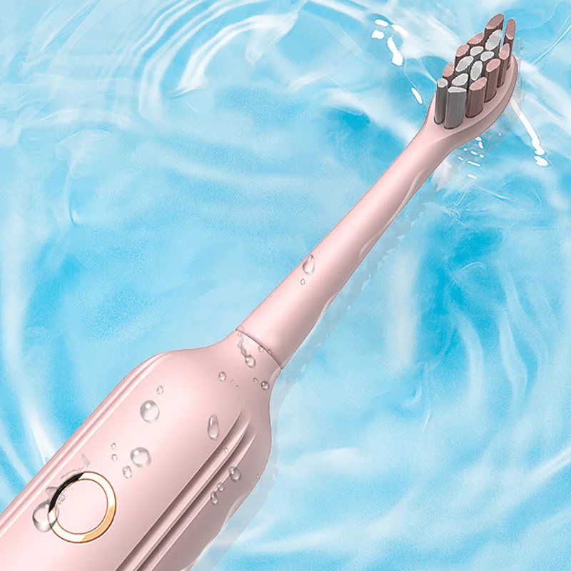 2022 Oral Care Ultra Sonic Smart Electric Toothbrush Rechargeable Toothbrush With LED Light for Adults