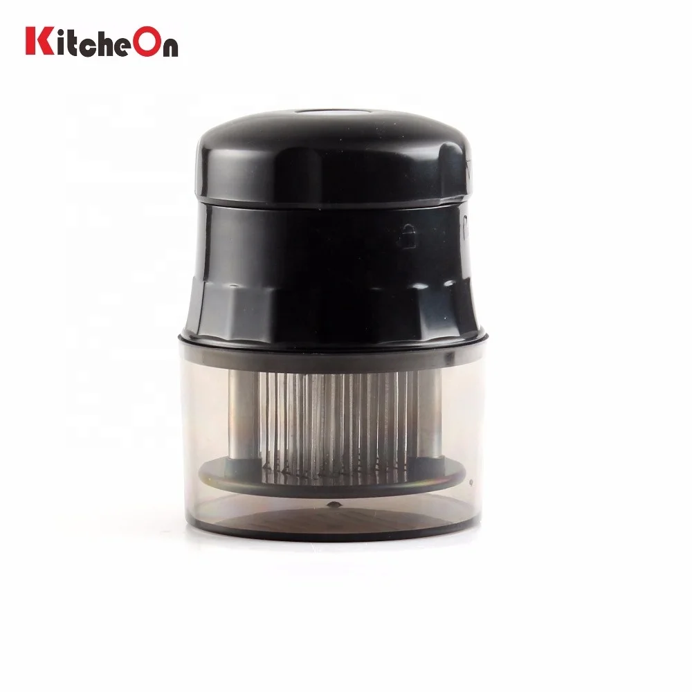 Professional Stainless Steel Meat Tenderizer with 56 Needle Blades