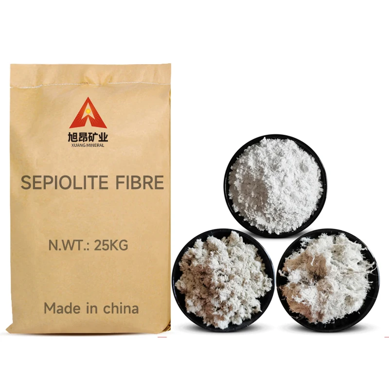 Composite Sepiolite Fiber For Brake Pads Cement Pipe Refractory Fireproof Gasket Fabric Material Sepiolite